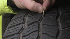 Motorists are being encouraged to check their tyres before setting off including tread depth