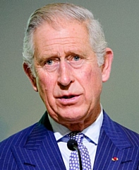 King Charles III, the former Prince of Wales