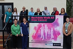 Rochdale Walks All Over Cancer event