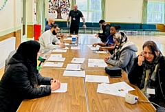 A successful training session at Deeplish Community Centre