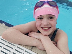 Elsie Martin is swimming 21 miles for Springhill Hospice