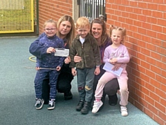 Children at Fisherfield Nursery, Heywood