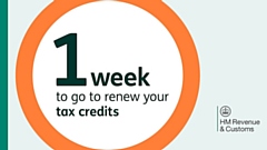 Tax credits renewals