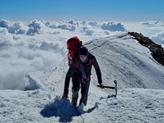 Adam Ledger will be climbing Mont Blanc