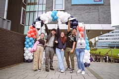 Rochdale Sixth Form students celebrate their results