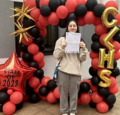 Shams achieved five grade 9s, a Distinction*, a Distinction and four grade 8s and she will commence her A level studies at Cardinal Langley, studying Chemistry, Maths and Physics