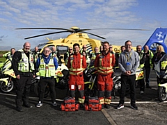 The development includes support from Salford Royal (part of the Northern Care Alliance NHS Foundation Trust), Greater Manchester Blood Bikes, and North West Blood Bikes.