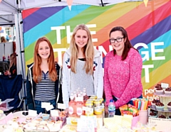 The Teenage Market provides a platform for young traders and performers aged between 13 and 25 to showcase their creative products and talents. 