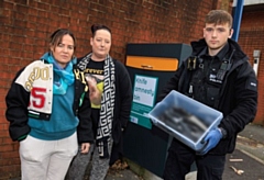 The amnesty bins, allow people to dispose of their knives they no longer need or those that are illegal, with no questions asked