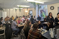 The New Pioneers Community Cafe is run by volunteers 