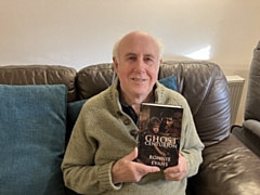 Ronnie with his published novel 