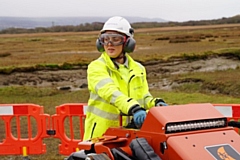 Openreach engineer at work