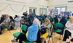 Attendees at the seminar at Deeplish Community Centre