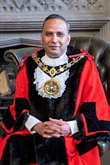 Councillor Shakil Ahmed, the mayor of Rochdale for 2024/25