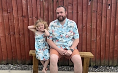 Dad takes on challenge to raise crucial funds 