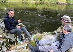 Dave Lyons from Tackling Minds appeared on the TV show Mortimer and Whitehouse: Gone Fishing