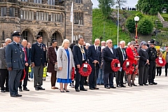 D-Day 80th Anniversary Service at Rochdale Cenotaph