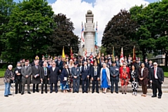 D-Day 80th Anniversary Service at Rochdale Cenotaph