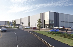 Massive new industrial warehouse complex next to M62 approved