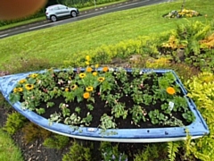 Young gardeners have a boat load of fun for Pennine in Bloom