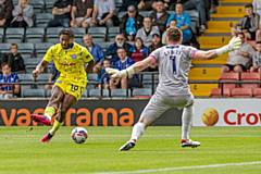 Rochdale faced Carlisle in a pre-season friendly