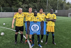 Rochdale AFC Community Trust’s Hope Football team shines at Refugee World Cup