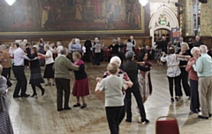 Tea dancing at Rochdale Town Hall