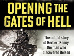 The book features Herbert Kenny, a humble army dispatch rider who stumbled upon Bergen-Belsen in April 1945.