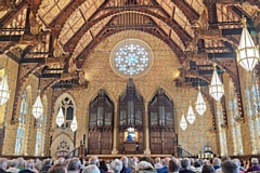 Jonathan Scott performing at Rochdale Town Hall