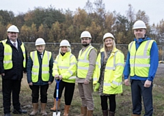 The homes are being built on the former railway siding land off Heywood Road, Castleton, brownfield land which has been vacant for over a decade.