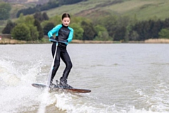 Whitworth Community High School student Ruth Aughey, British Waterski Champion.