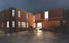 CGI of how the new banquet hall on old Conservative club site in Middleton could look