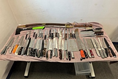 Knives surrendered in the Rochdale borough