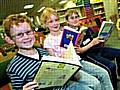 Children share a love of reading at one of the borough's libraries