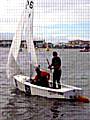 Adam McGovern and Chris Robinson sailing