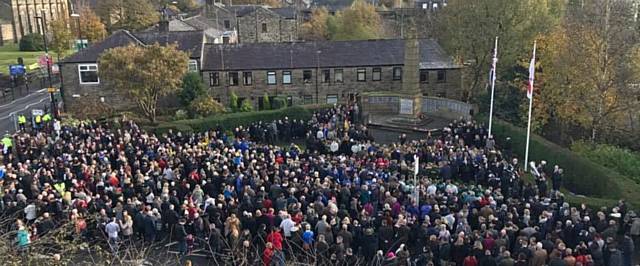 Littleborough Remembrance Service 2016