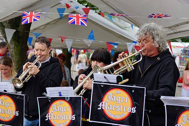 Jaeger Maestros performing at Littleborough Food & Drink Festival 2016