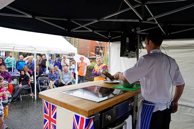 Andy McKay at Littleborough Food & Drink Festival 2016